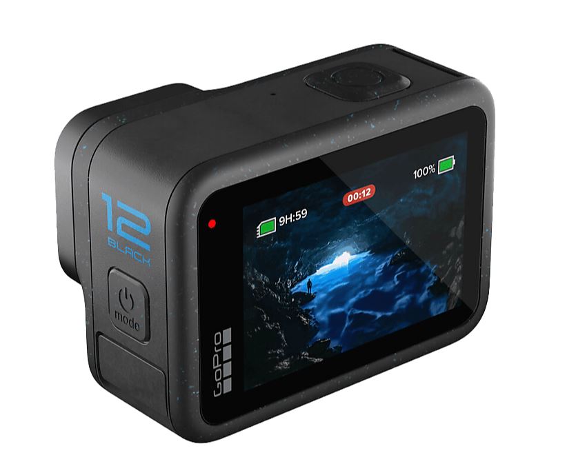 GoPro HERO12 Black sportkamera + kiegészítő készlet fekete