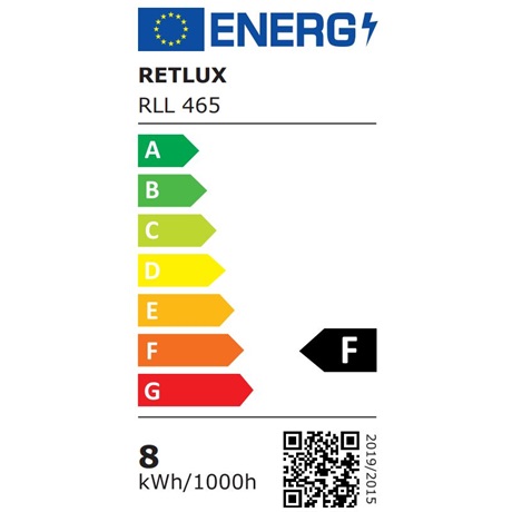 Retlux RLL 465 LED IZZÓ R63 E27 SPOT 8W WW