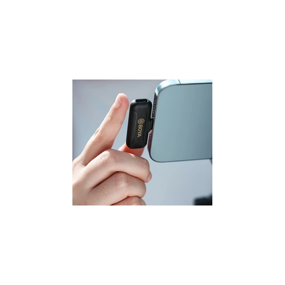 BOYA BY-WM3T2-D 2.4GHz Univerzális vezetéknélküli szett (iOS | 1+1)