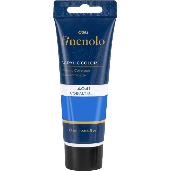 Deli Finenolo 75 ml kobaltkék akrilfesték Deli Finenolo 75 ml kobaltkék akrilfesték
