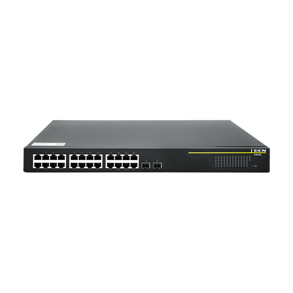 DCN 370W PoE/PoE+ 24x10/100/1000Base-T + 2x1000Base-X SFP Switch DCN 370W PoE/PoE+ 24x10/100/1000Base-T + 2x1000Base-X SFP Switch