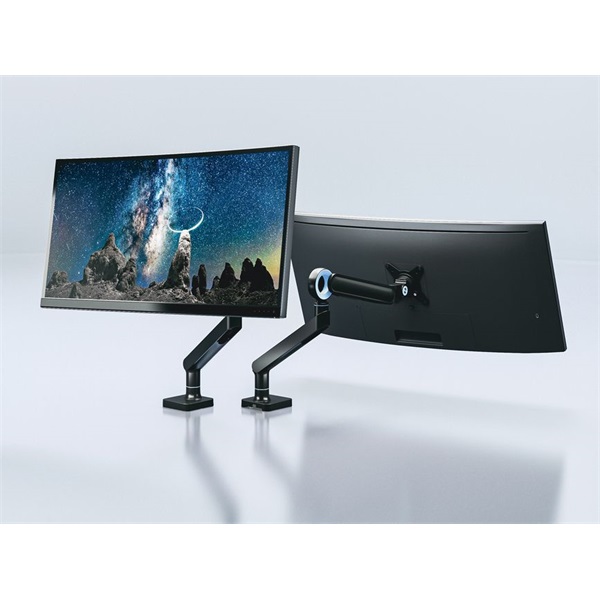 Equip  650184  17"-35"  dönthető forgatható Monitor Asztali konzol fekete 