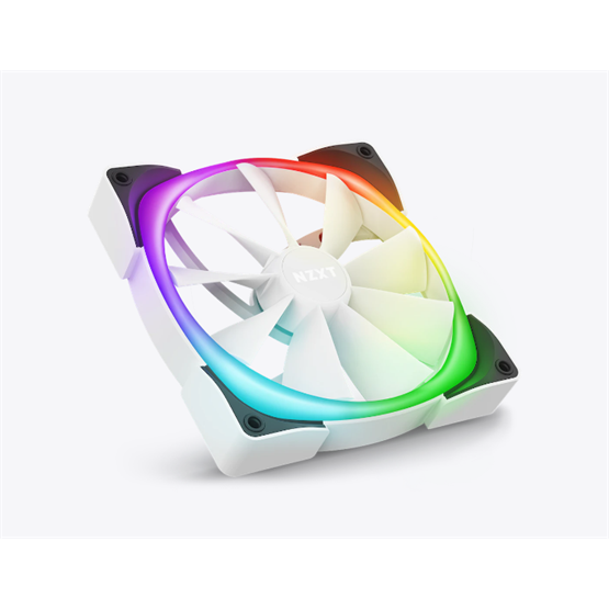  NZXT Aer RGB 2 140mm Fehér  Twin Starter Pack - HF-2814C-DW Ventilátor