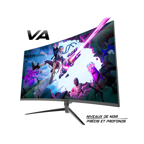 Spirit of Gamer Monitor 27" - EPIC 27" (VA, 16:9, 1920x1080, 1ms, 240 Hz, 300 cd/m2, 3000:1, HDMI/DP/3,5 mm Jack)