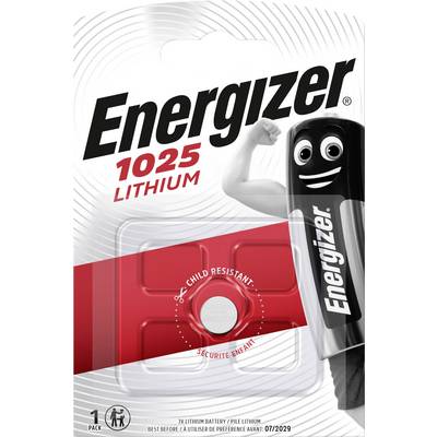 CR1025 lítium gombelem, 3 V, 30 mAh, Energizer BR1025, DL1025, ECR1025, KCR1025, KL1025, KECR1025, LM1025