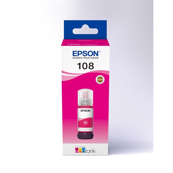 EPSON Tintapatron 108 EcoTank Magenta  