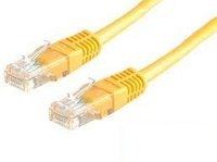 Roline UTP CAT6 patch kábel 5m sárga