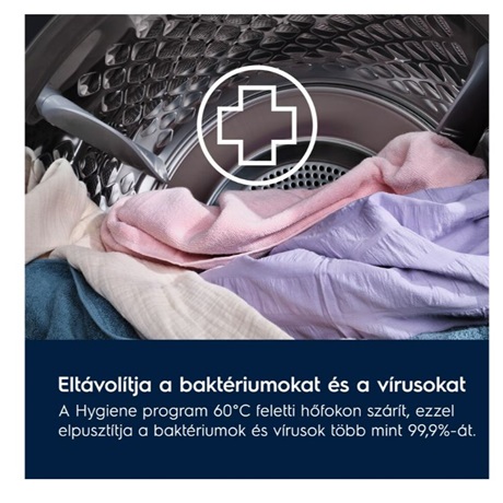 Electrolux EW7D384VE 8KG Hőszivattyús szárítógép