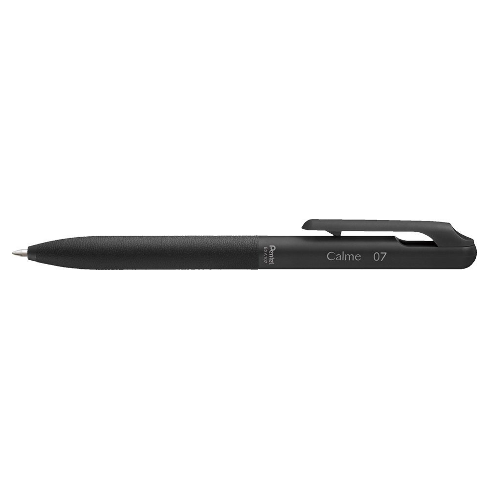 Pentel Golyóstoll nyomógombos 0,35mm,   CALME, írásszín fekete (BXA107A-A)