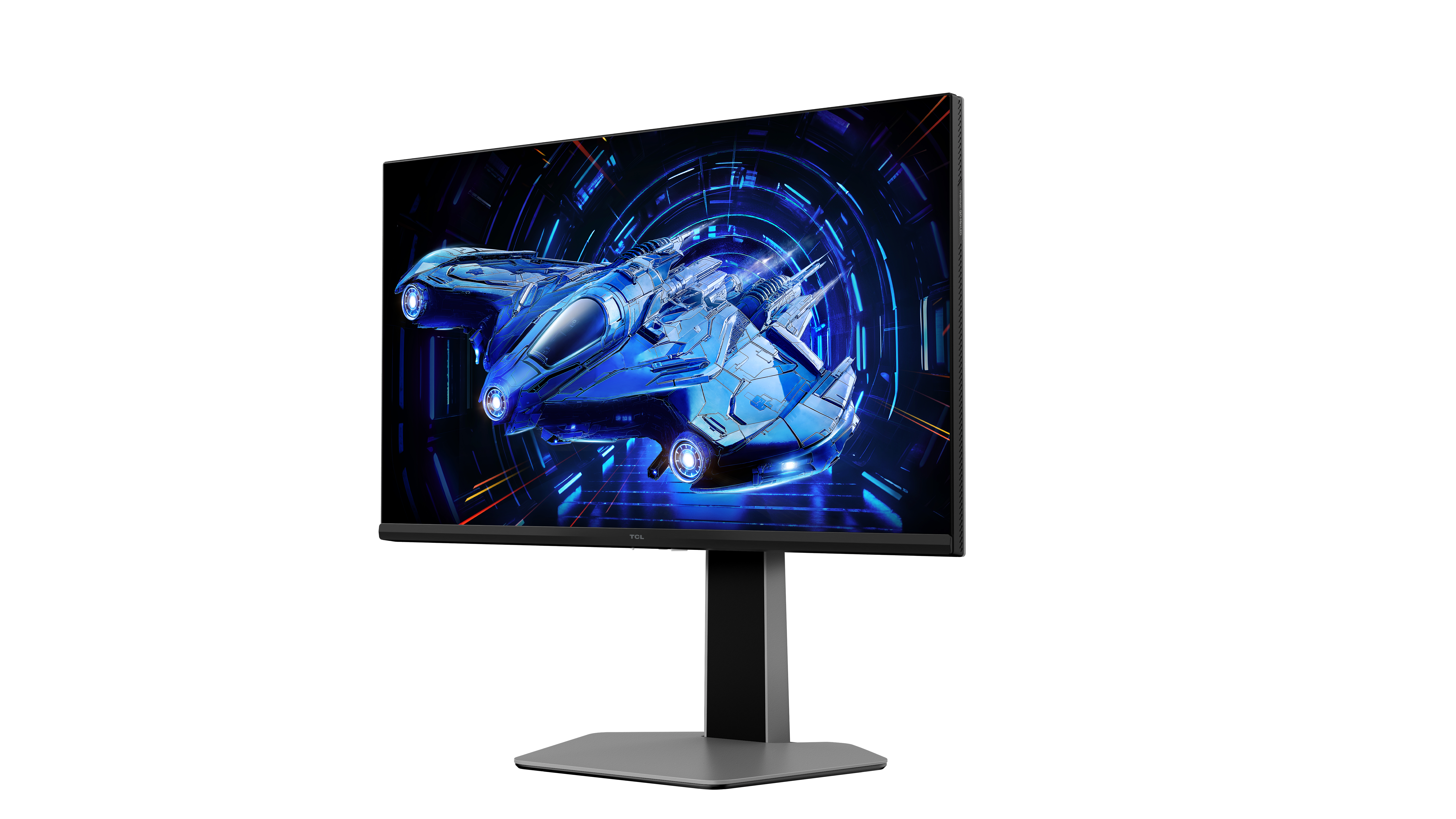 Tcl 24.5" 25G64 Monitor - 1920x1080, Full HD, LED, IPS, 300Hz, 1ms, FreeSync, Pivot, Szürke