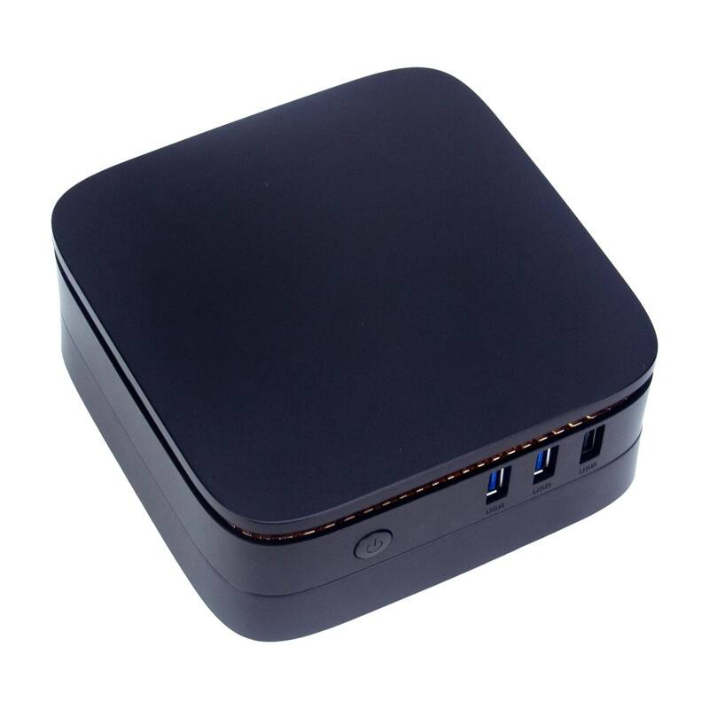 AceMagic AK1 plusz Intel Alder Lake N95 16GB RAM+512GB MINI PC Fekete