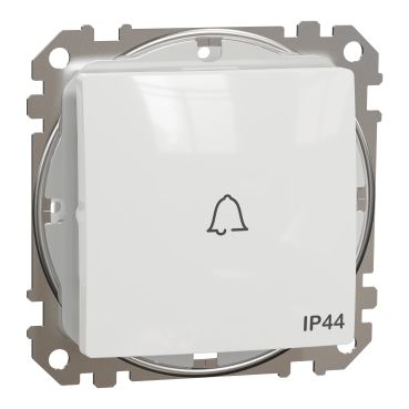 Schneider csengőjellel rugós IP44 SDD egypólusú nyomó fehér (SDD211131) Schneider csengőjellel rugós IP44 SDD egypólusú nyomó fehér (SDD211131)