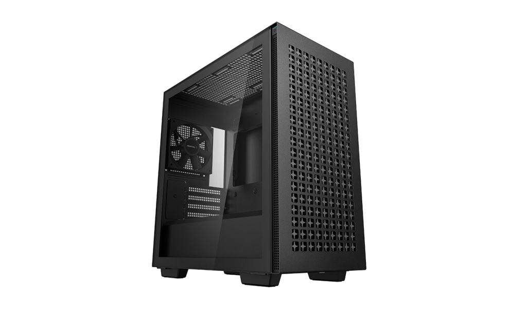 Deepcool CH370 táp nélküli ablakos Micro ATX ház fekete (R-CH370-BKNAM1-G-1) Deepcool CH370 táp nélküli ablakos Micro ATX ház fekete (R-CH370-BKNAM1-G-1)