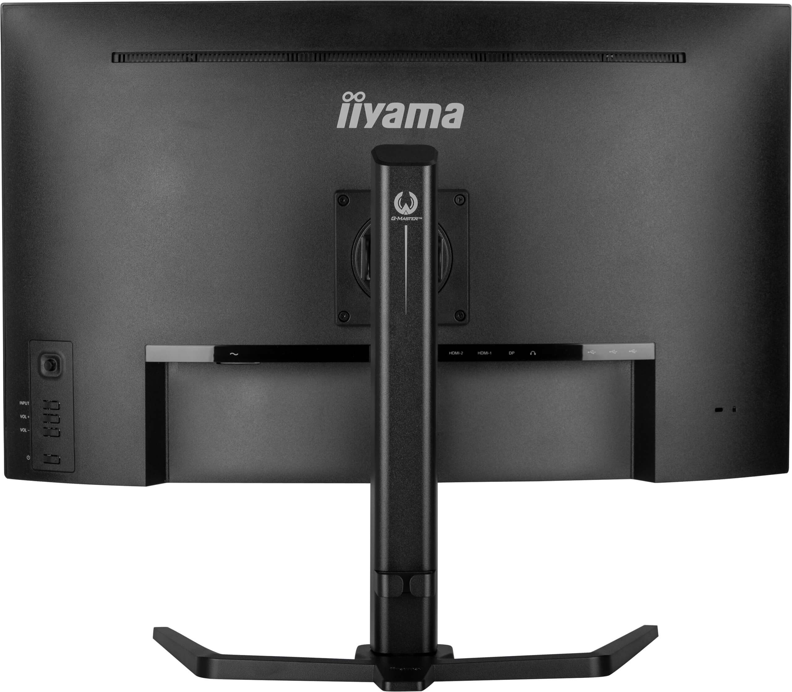 iiyama 31,5" G-Master GCB3280QSU-B2 LED Monitor - 2560x1440, QHD, VA, 180Hz, 0,2ms, Ívelt, Hangszóró, Gamer, Fekete