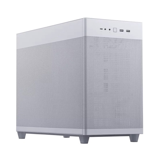  Asus Prime AP201 TG White   mini számítógépház  Fehér