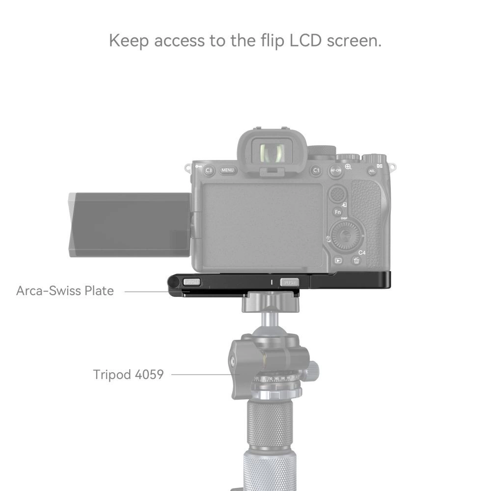 SMALLRIG Foldable L-Bracket for Sony A7RV/A7IV/A7SIII 