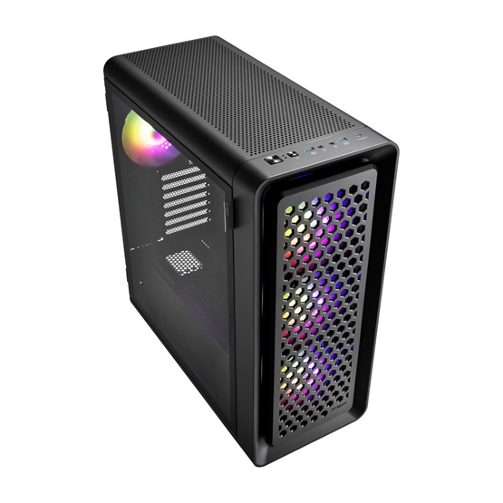 FSP Ultra CUT593A BLACK Számítógépház FSP Ultra CUT593A BLACK Számítógépház