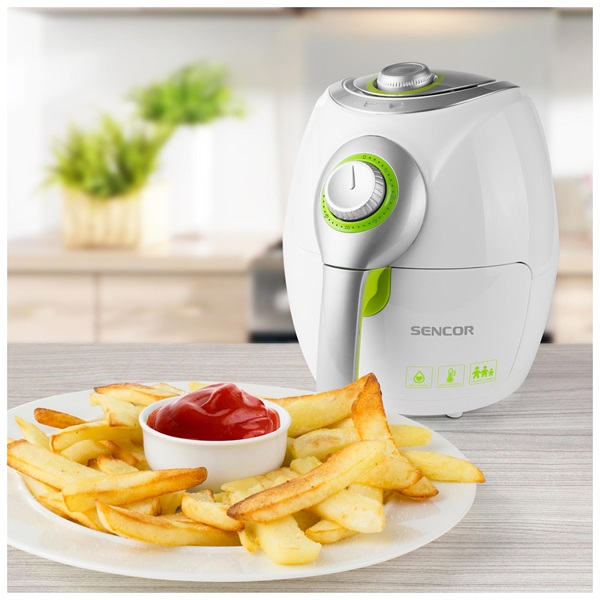 Sencor SFR 3220WH forrólevegős fritőz fehér