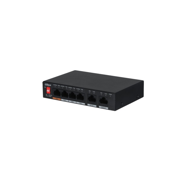 Dahua 4 portos PoE switch 60W (PFS3006-4ET-60-V2)