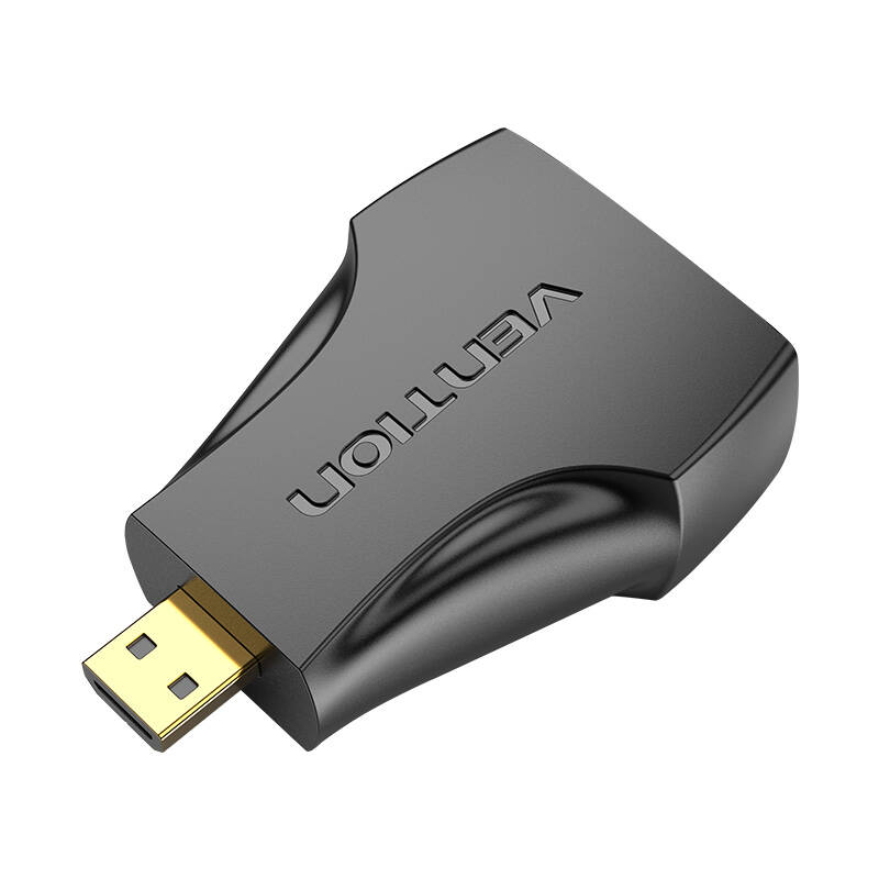 Female HDMI to Male Micro HDMI Adapter Vention AITB0 (Black)