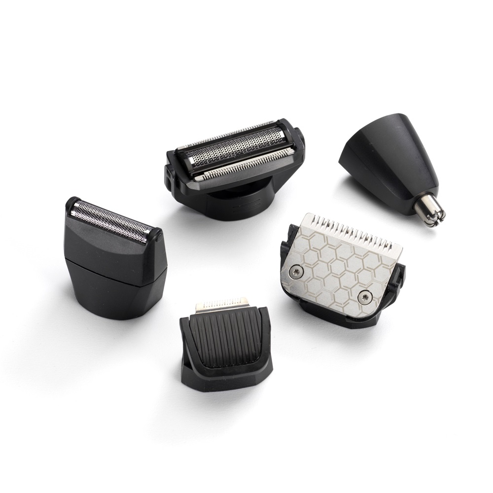 BaByliss MT987E Graphite Precision 12az1-ben  arc- és testszőrtelenítő készlet Szürke-arany