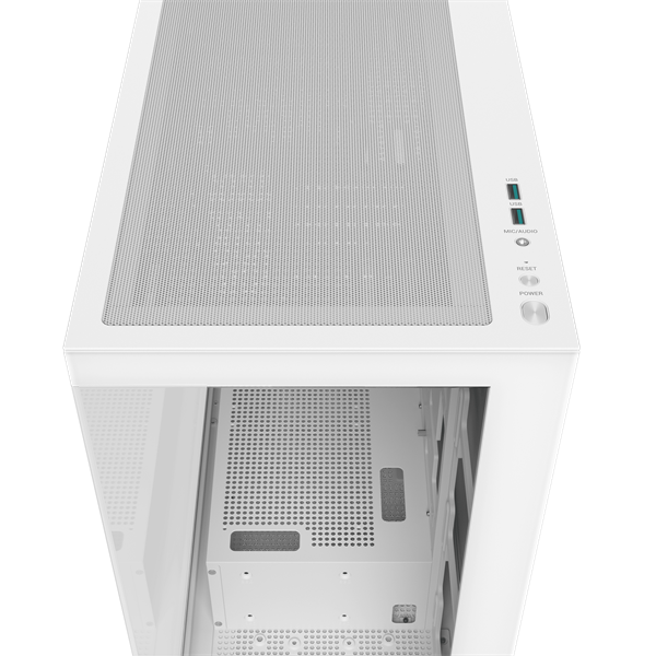 DeepCool  CG580 WH  fehér ablakos Számítógépház