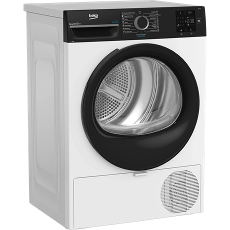 Beko BM3T37239WBB Hőszivattyús szárítógép – 7 Kg, D Energiaosztály