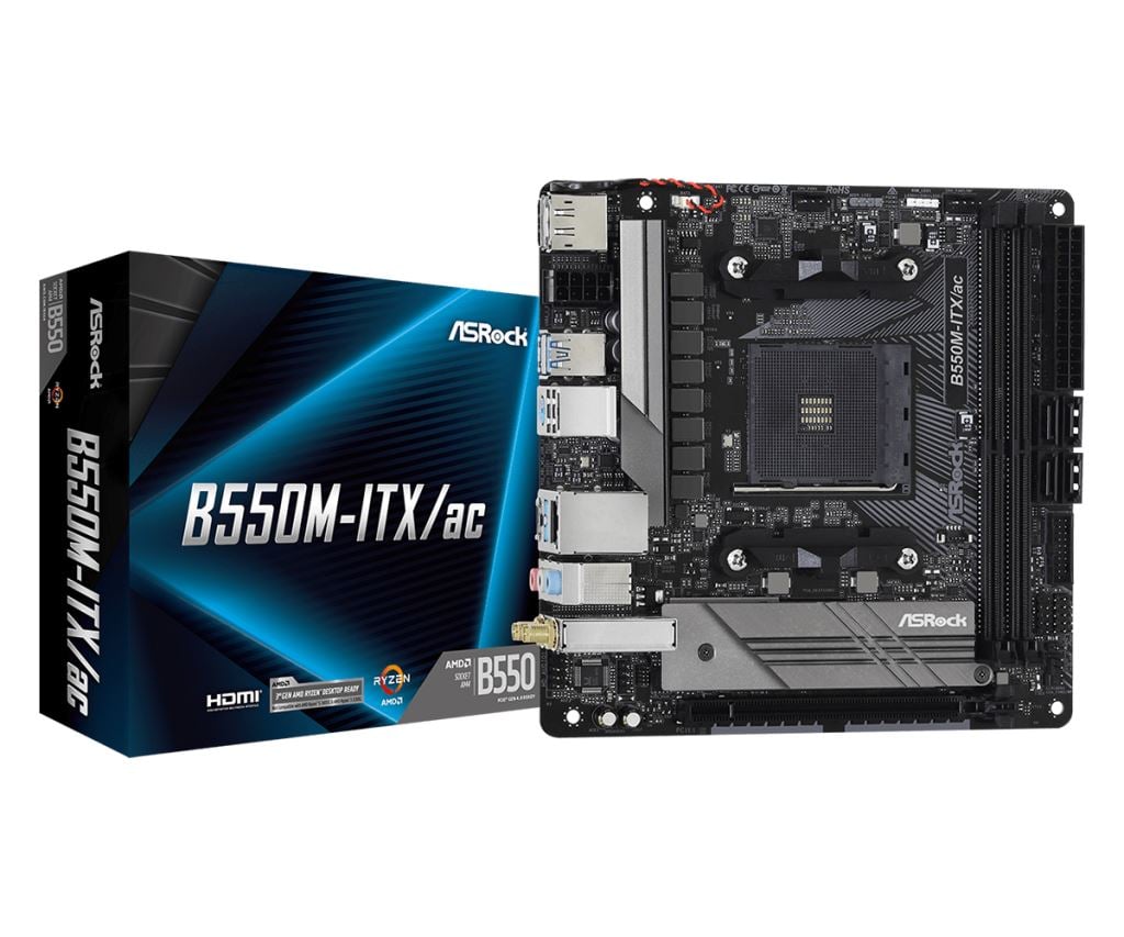 ASRock B550M-ITX/ac alaplap ASRock B550M-ITX/ac alaplap