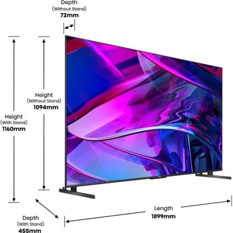 Hisense 85U7KQ UHD SMART MINI-LED ULED TV