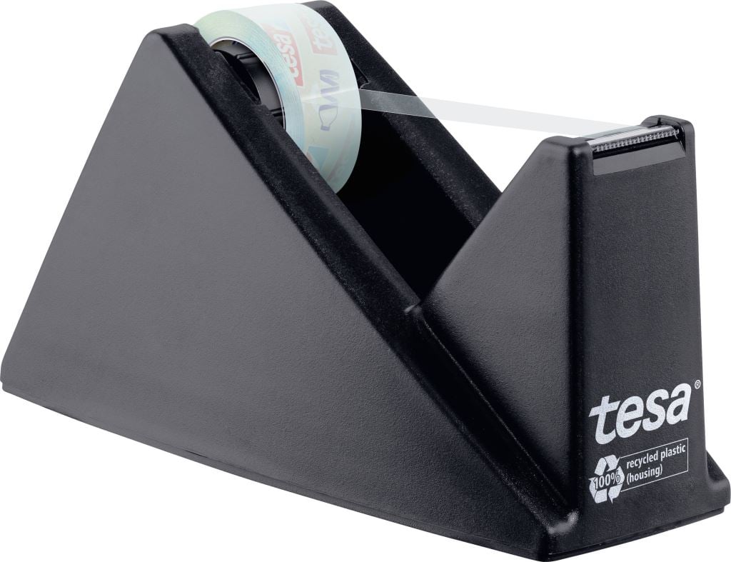 tesa Eco & Crystal Asztali ragasztószalag adagoló Fekete (59045-00000-00) tesa Eco & Crystal Asztali ragasztószalag adagoló Fekete (59045-00000-00)