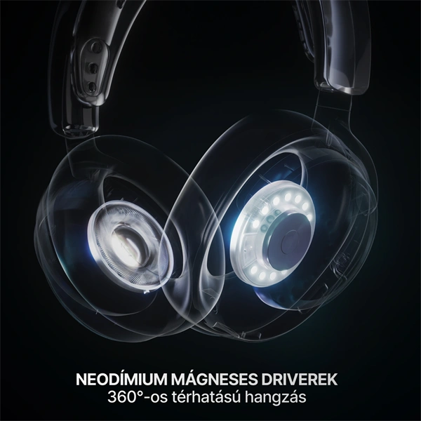 Steelseries Arctis Nova 7P Gen 2 Wireless Bluetooth Gaming Headset Fehér