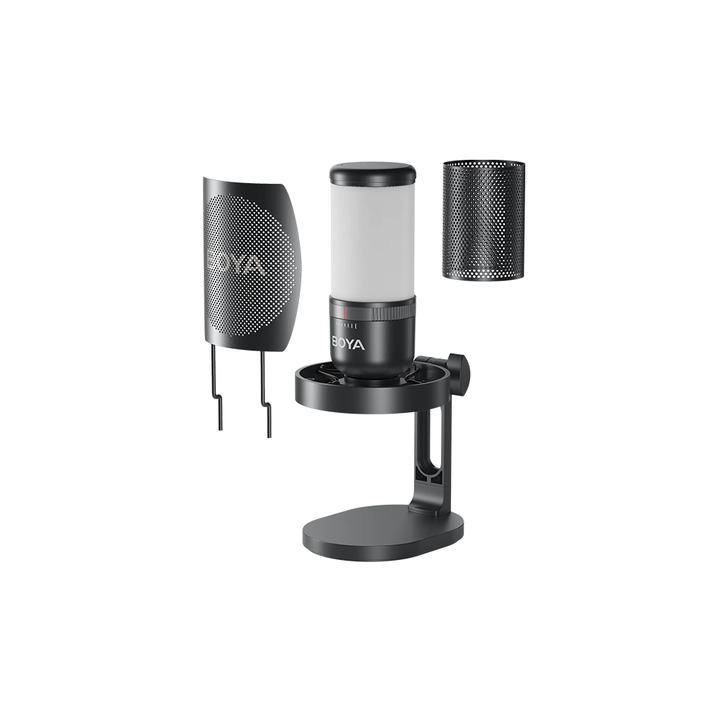 Boya BOYA K3 USB podcast streamer Gamer RGB mikrofon