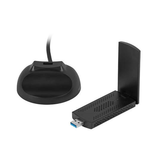 Lanberg Wi-Fi 6 2,4 GHz-es vezeték nélküli USB hálózati adapter