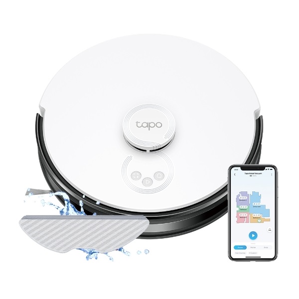 TP-LINK Tapo RV30 robotporszívó felmosó funkcióval TP-LINK Tapo RV30 robotporszívó felmosó funkcióval