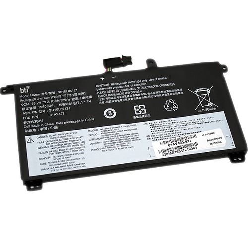 Origin Storage BTI akkumulátor Lenovo 15.2V 2100mAh (01AV493-BT) Origin Storage BTI akkumulátor Lenovo 15.2V 2100mAh (01AV493-BT)