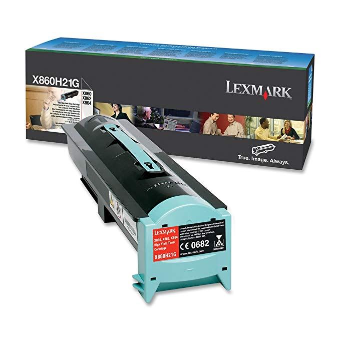 Lexmark X860e, X862e, X864e nagy kapacitású festékkazetta fekete (X860H21G) Lexmark X860e, X862e, X864e nagy kapacitású festékkazetta fekete (X860H21G)