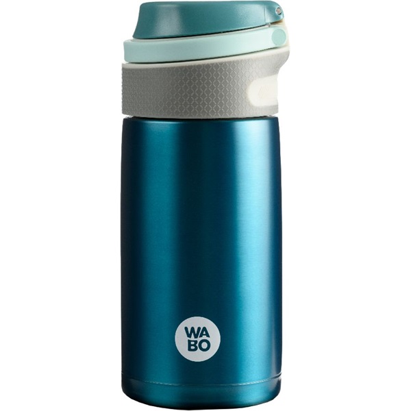 Wabo Fliptop Thermal acél termosz kék 350ml (WTF-350-K) Wabo Fliptop Thermal acél termosz kék 350ml (WTF-350-K)