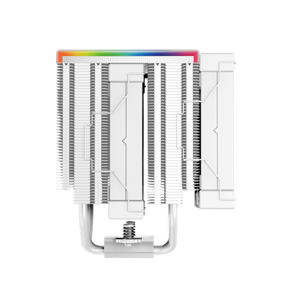DeepCool  AK620 DIGITAL SE WH  28 dB  max  117,21 m3/h 4pin csatlakozó  6 db heatpipe  2x12cm  PWM RGB CPU Cooler