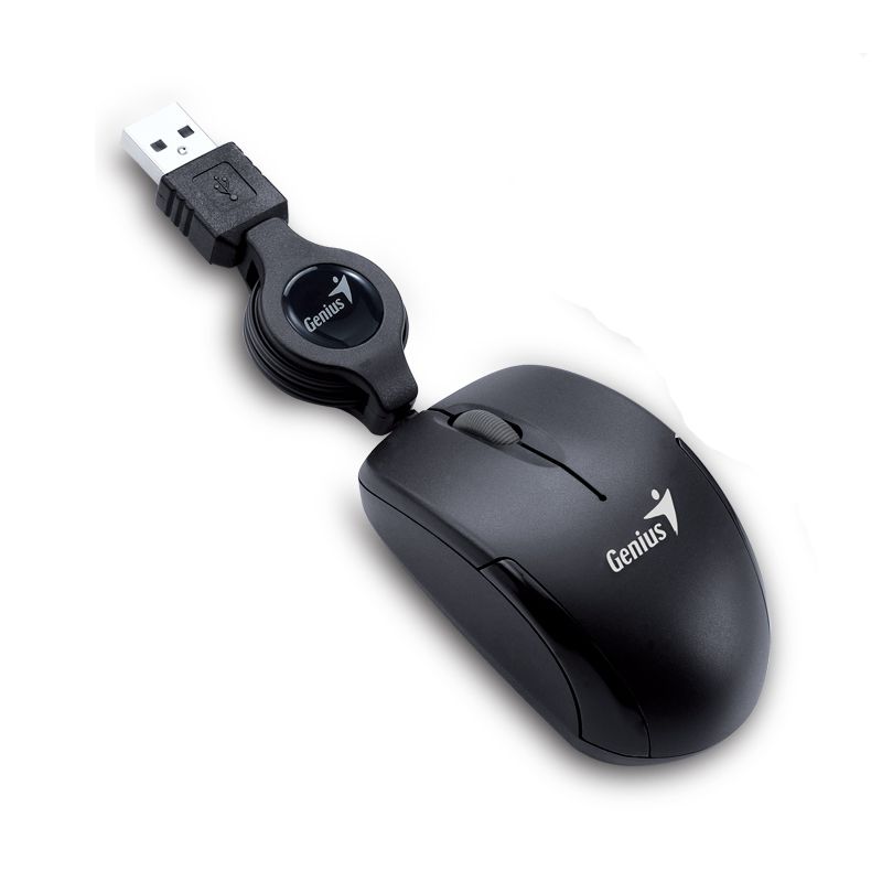 Genius Micro Traveler optikai egér fekete USB (31010100101) Genius Micro Traveler optikai egér fekete USB (31010100101)