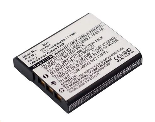 Real Power Sony NP-FG1, NP-BG1, NP-FG1 3.7V 1000mAh utángyártott akku Li-ion (BG1) Real Power Sony NP-FG1, NP-BG1, NP-FG1 3.7V 1000mAh utángyártott akku Li-ion (BG1)
