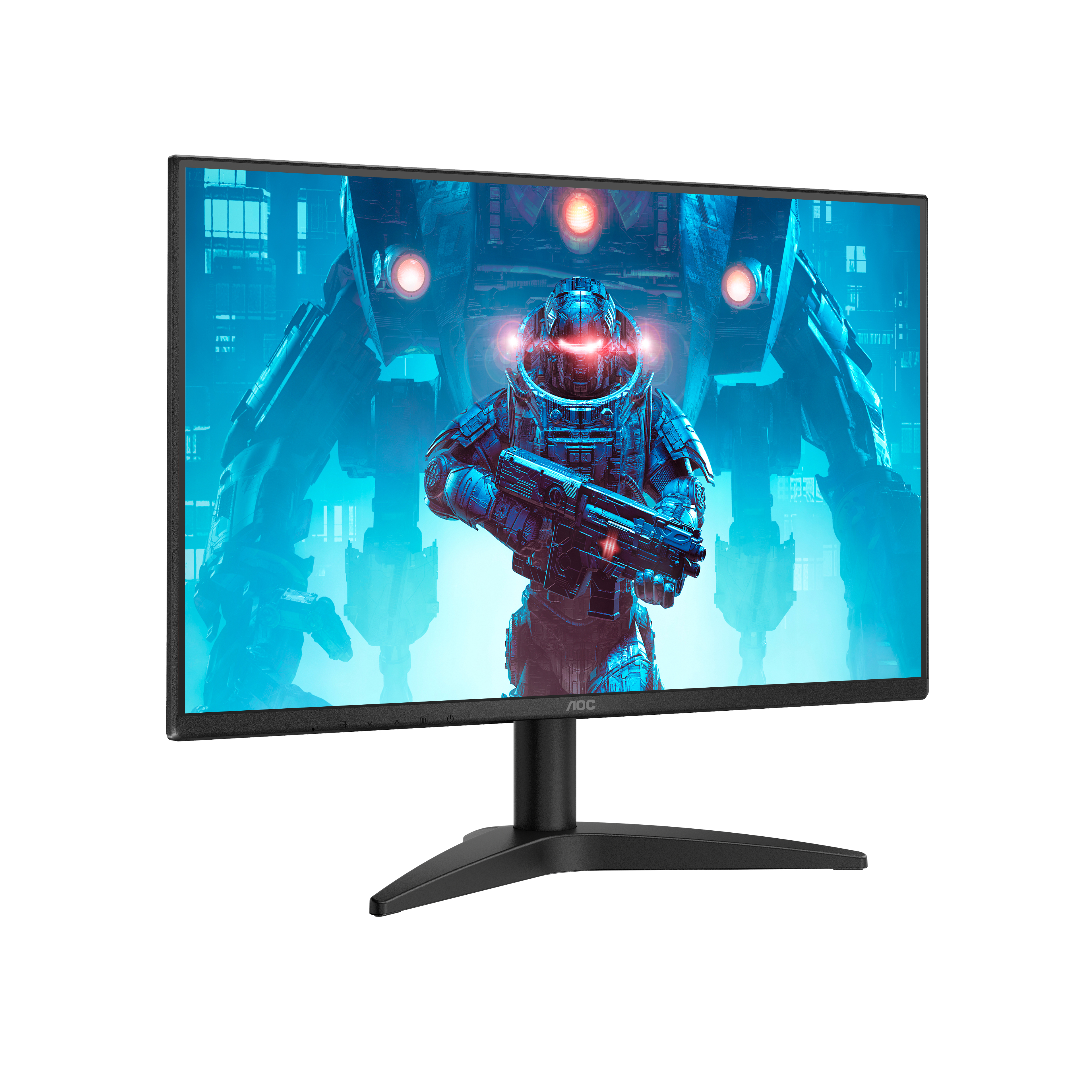 AOC 23,8" Q24B36X Monitor - 2560x1440, QHD, LED, IPS, 144Hz, 0,5ms, FreeSync, Gamer, Fekete