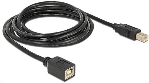 Delock 83427 USB 2.0 B apa > B anya hosszabbító kábel 2 m Delock 83427 USB 2.0 B apa > B anya hosszabbító kábel 2 m