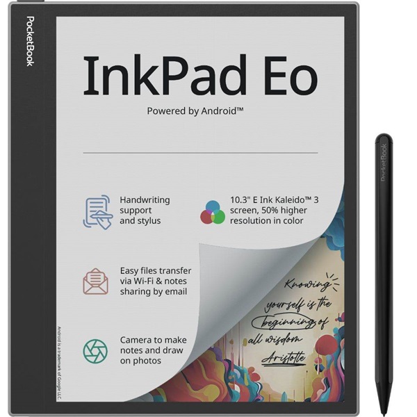 POCKETBOOK e-Reader PB1042-M-WW INKPad  Eo szürke  10,3" E-Ink Kaleido 64GB WIFI 