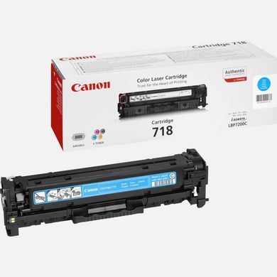 Canon CRG 718C kék toner (2661B002) Canon CRG 718C kék toner (2661B002)