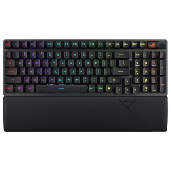 ASUS ROG Strix Scope II 96 RX vezeték nélküli billentyűzet Fekete UK