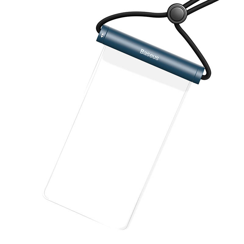 Waterproof phone case Baseus AquaGlide with Cylindrical Slide Lock (blue) Waterproof phone case Baseus AquaGlide with Cylindrical Slide Lock (blue)