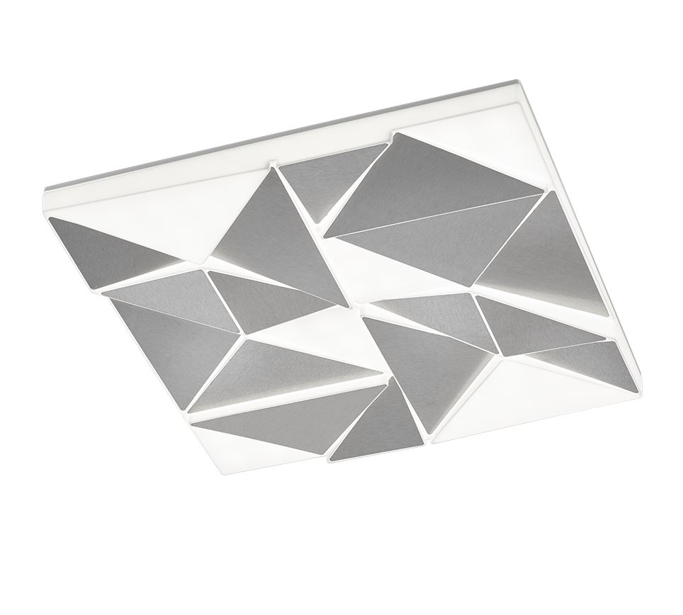 Trio 674816005 Trinity 45W 4000lm 3000-5500K  mennyezeti lámpatest szálcsiszolt alumínium