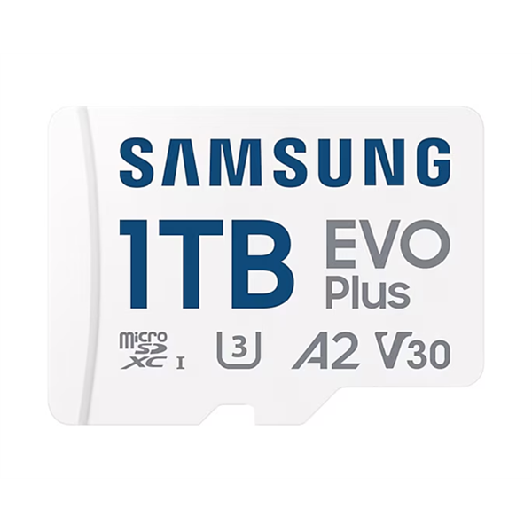 Samsung 1TB MB-MC1T0SA/EU EVO PLUS 1TB MicroSD kártya Samsung 1TB MB-MC1T0SA/EU EVO PLUS 1TB MicroSD kártya