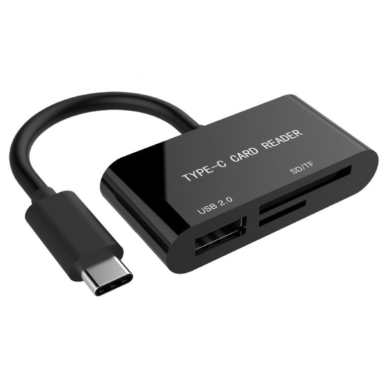 Gembird USB 3.1 Type-C SDXC combo card reader kártyaolvasó Gembird USB 3.1 Type-C SDXC combo card reader kártyaolvasó
