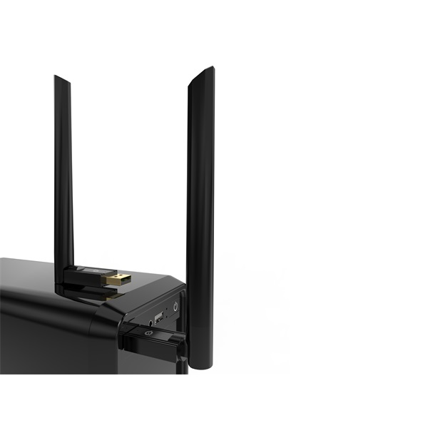 Conceptronic ABBY17B  Bluetooth 5.3, Távolság: Max.: 100m  Bluetooth Adapter Fekete 